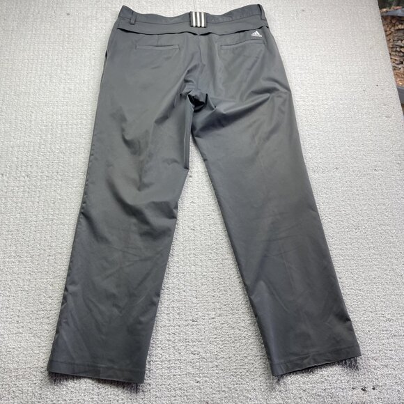 Adidas ClimaCool Golf Shorts Mens Size 36 Grey 3-Stripes Lightweight AE7002 - Picture 12 of 13